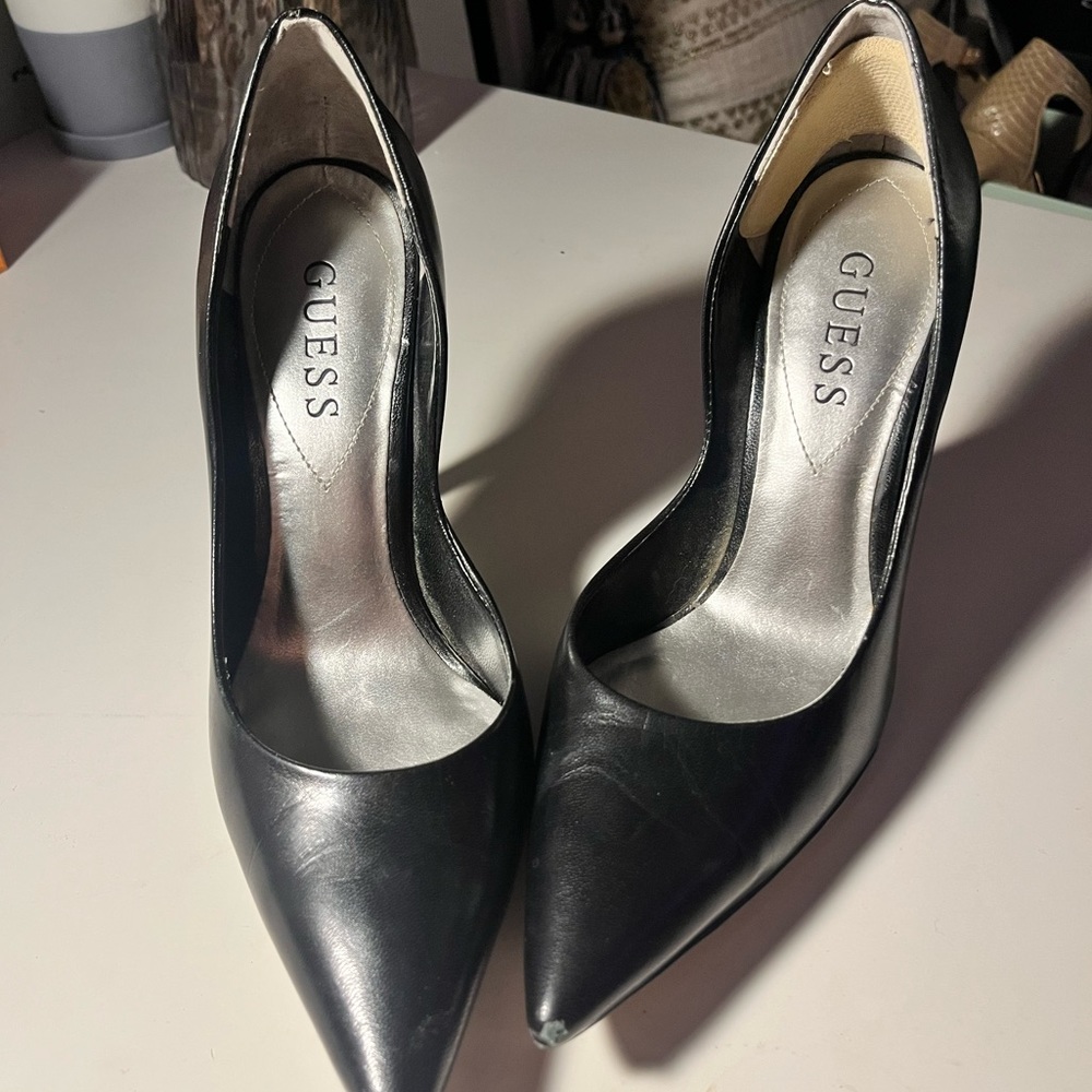 Guess Faux Leather Pumps